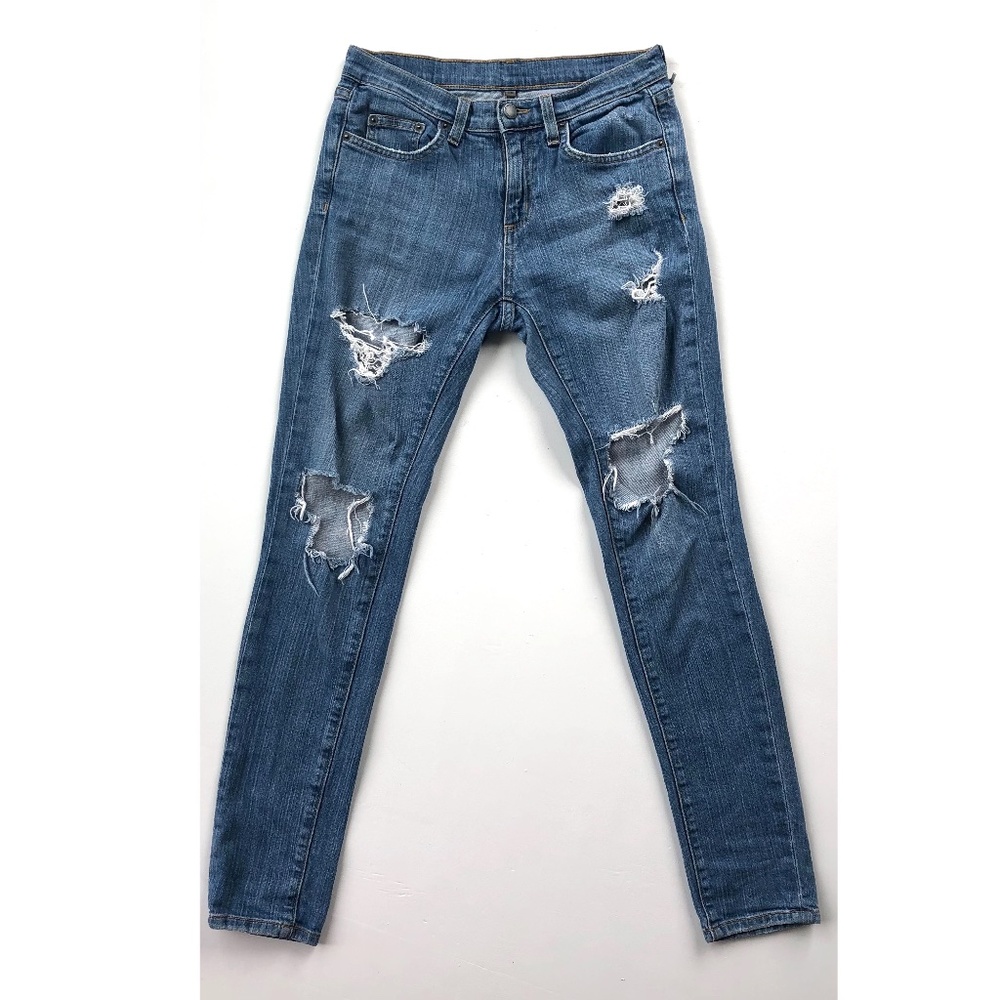 LF Carmar Distressed Skinny Denim Jeans Style NO D22 2220